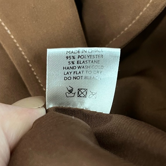 Take Notes Chocolate Blazer - Picture 5 of 5